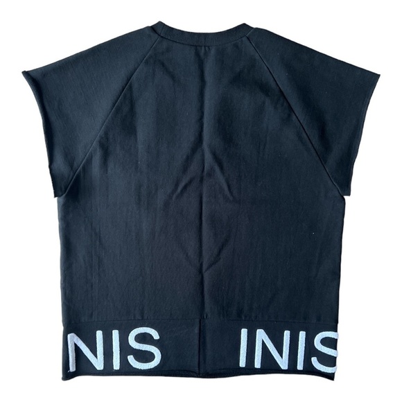 INIS New York Black Boxer Top Terry Cloth Material, One Size Approx XL Women’s - Picture 2 of 7